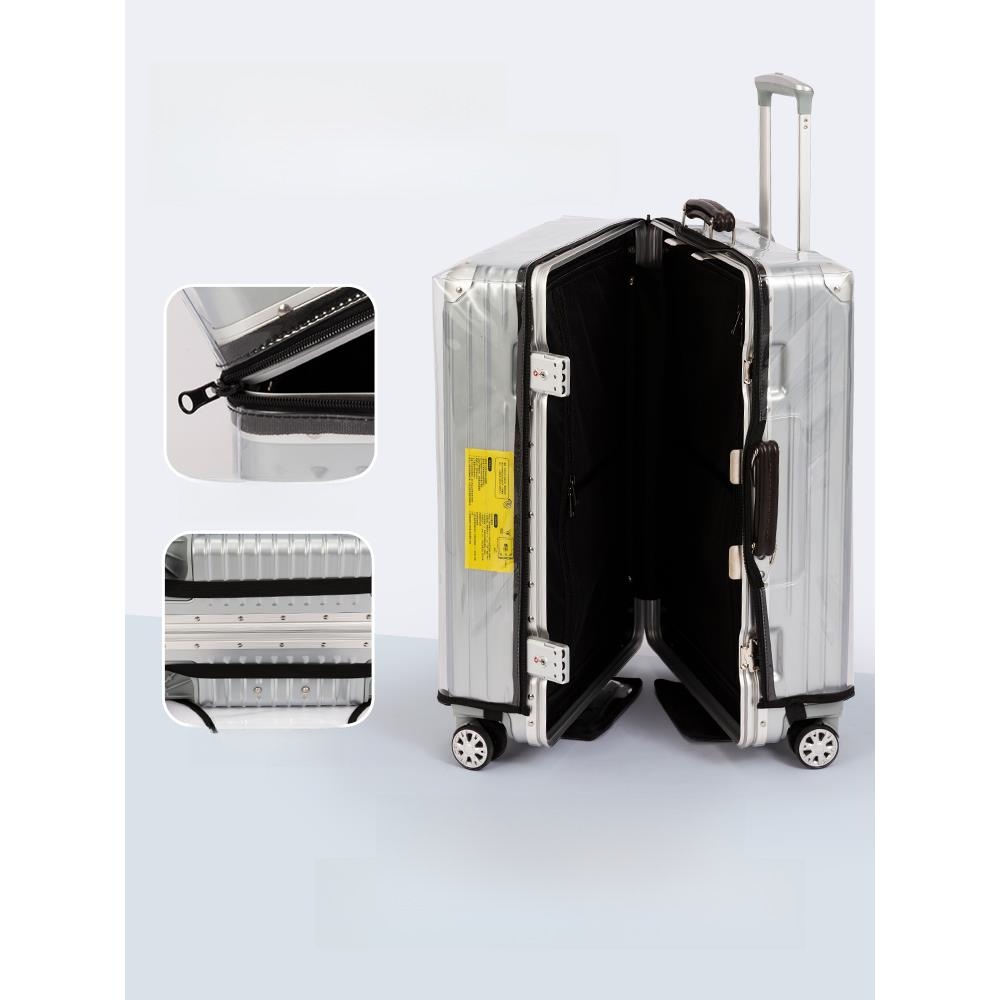 Luggage Protective Cover Transparent - Funda Protectora Transparente para Equipaje, Protección