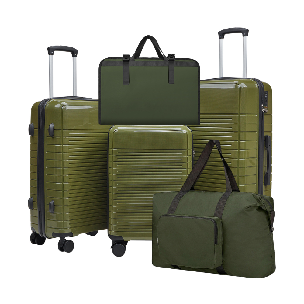Spinner Wheel Rolling Suitcase 20 Inch - Juego de maletas rígidas de polipropileno