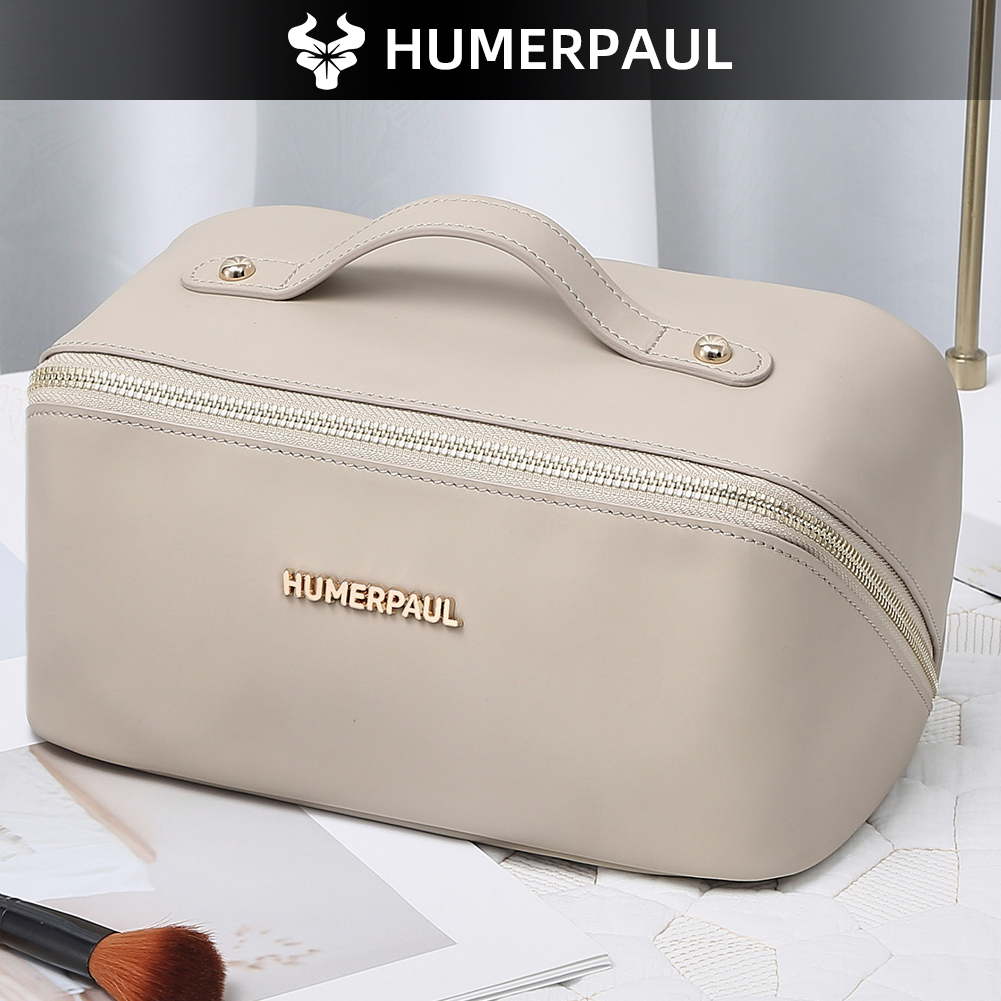 Cosmetic Bags - HUMERPAUL: bolso de maquillaje de cuero