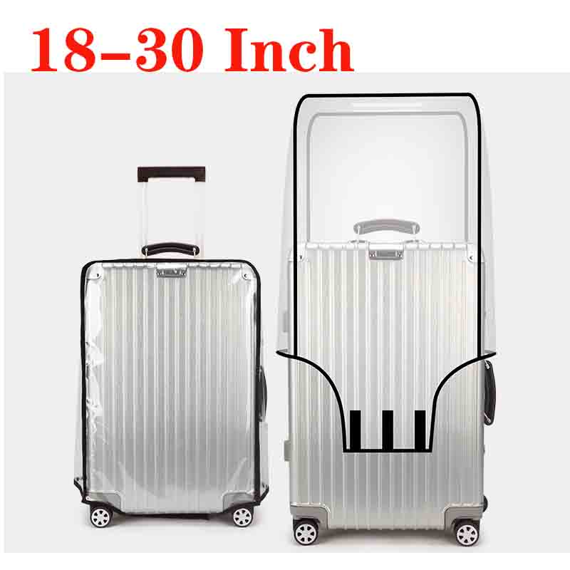 Waterproof Suitcase Cover Protector - Protector de cubierta de PVC para