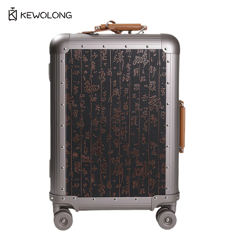 Spinner Wheel Rolling Suitcase 20 Inch - Maleta giratoria de aleación de aluminio