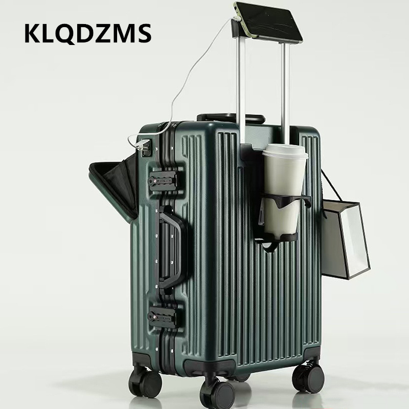 Front Opening Laptop Luggage 24 Inch - Maleta Multifuncional KLQDZMS con Apertura Frontal,