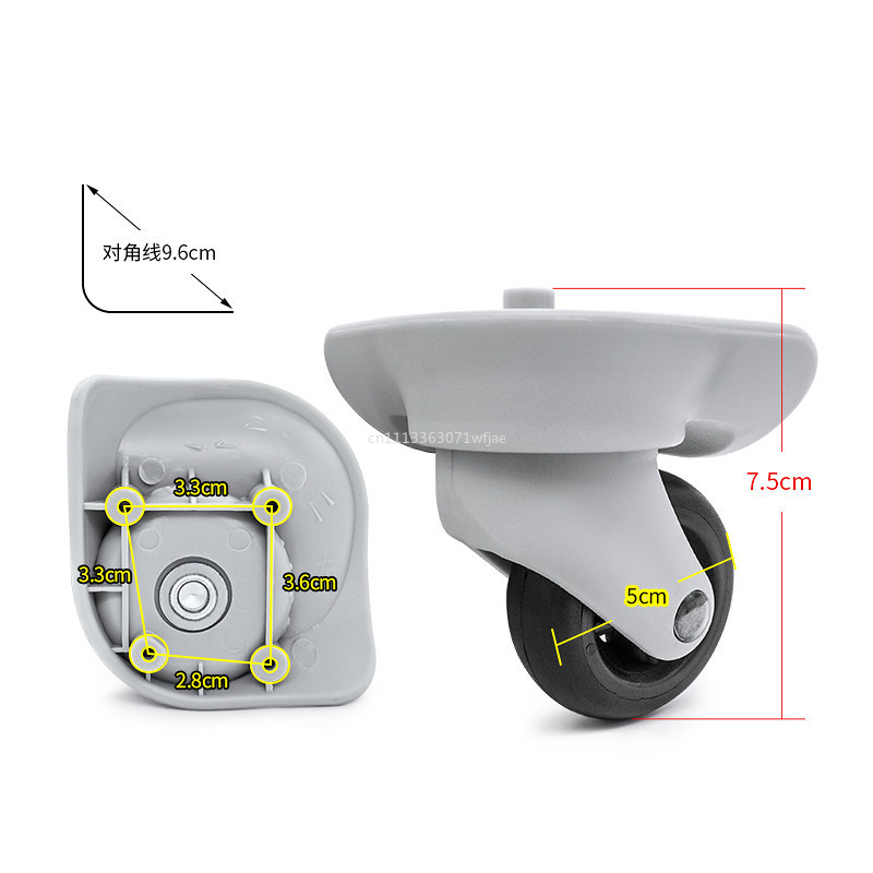 Ruedas de Repuesto para Maleta - Silent Replacement Luggage Wheels reseña y precio