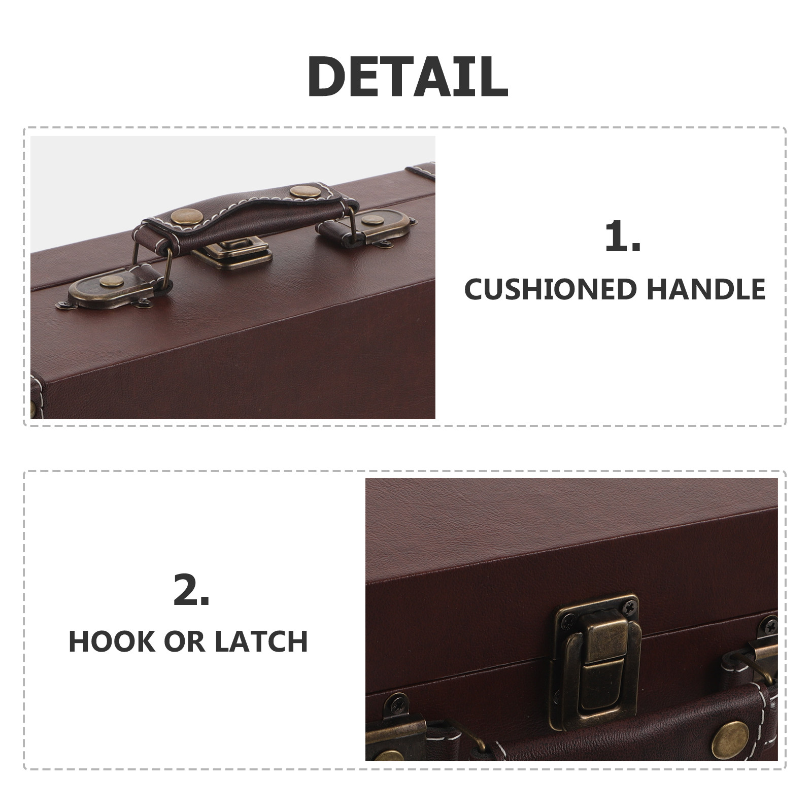 Caja de almacenamiento de made - Retro Vintage Trunk Suitcase reseña y precio