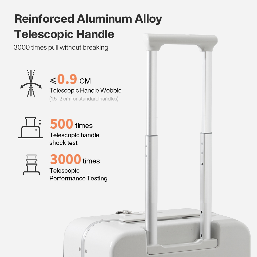 Maleta rígida de policarbonato - Aluminum Frame Carry On Luggage reseña y precio
