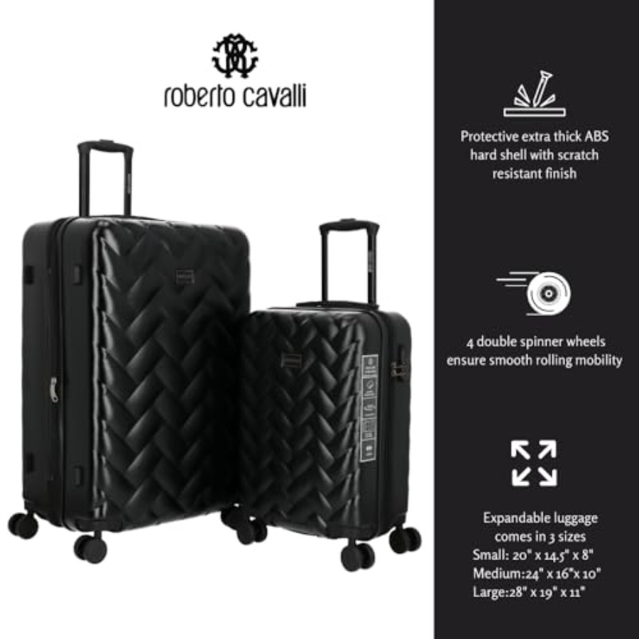 Juego de equipaje de viaje: ca - Expandable Hard Shell Luggage Set reseña y precio