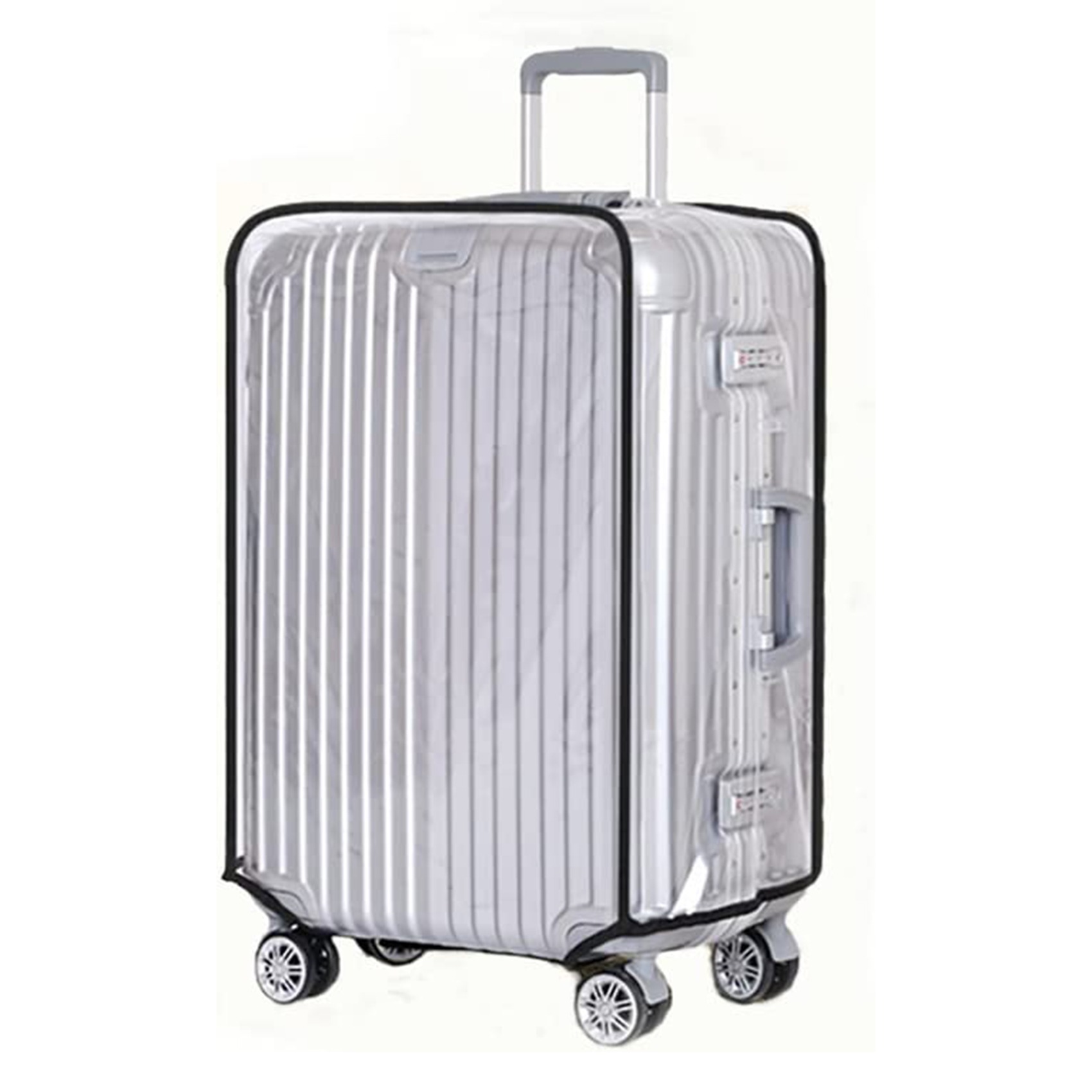Nueva Funda Protectora Transpa - Waterproof Suitcase Cover Protector reseña y precio