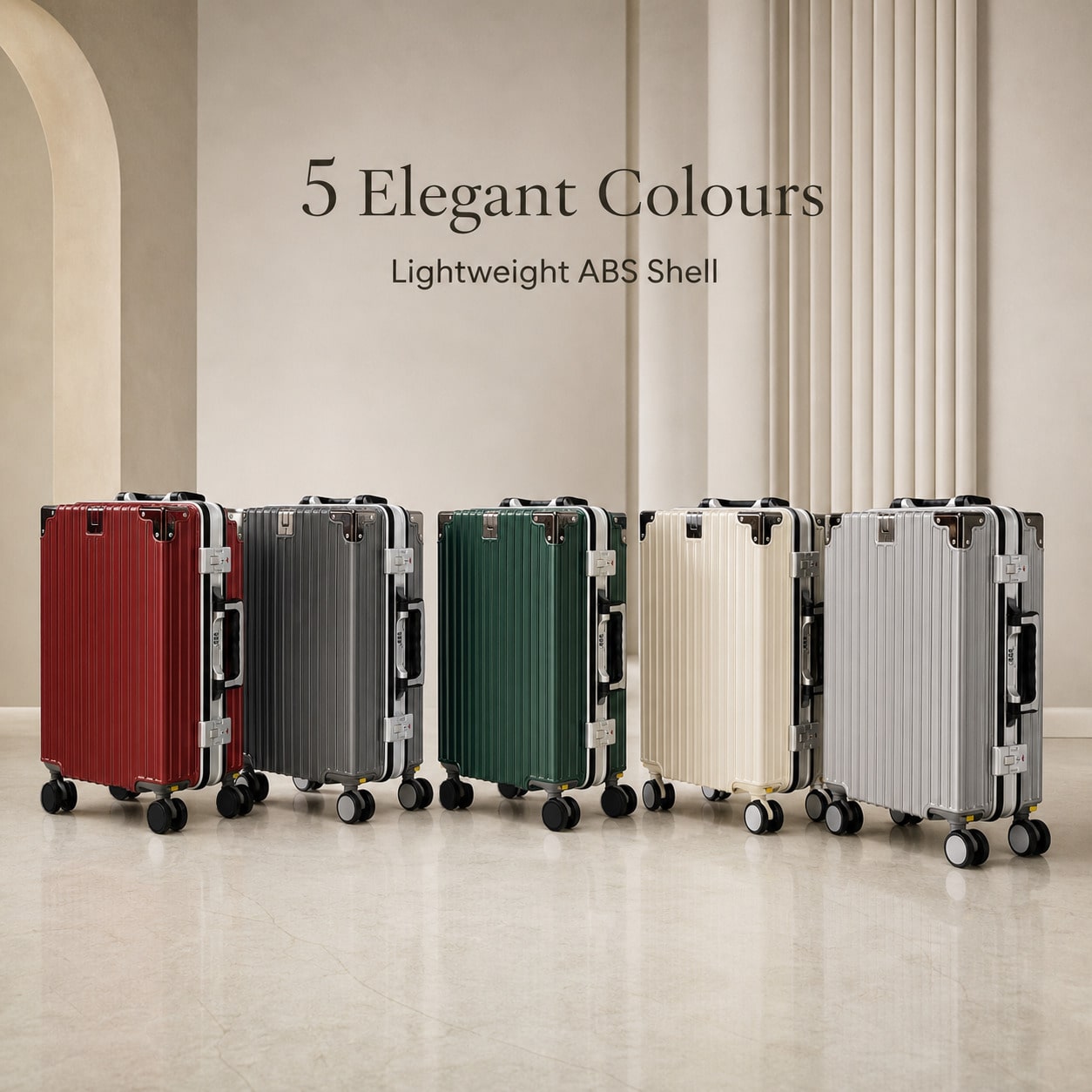 Maleta de mano de 20 pulgadas, - Cabin Size Lightweight Travel Trolley reseña y precio