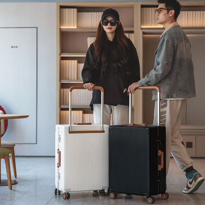 Nueva Maleta de Viaje Ancha co - Aluminum Frame Carry On Luggage reseña y precio