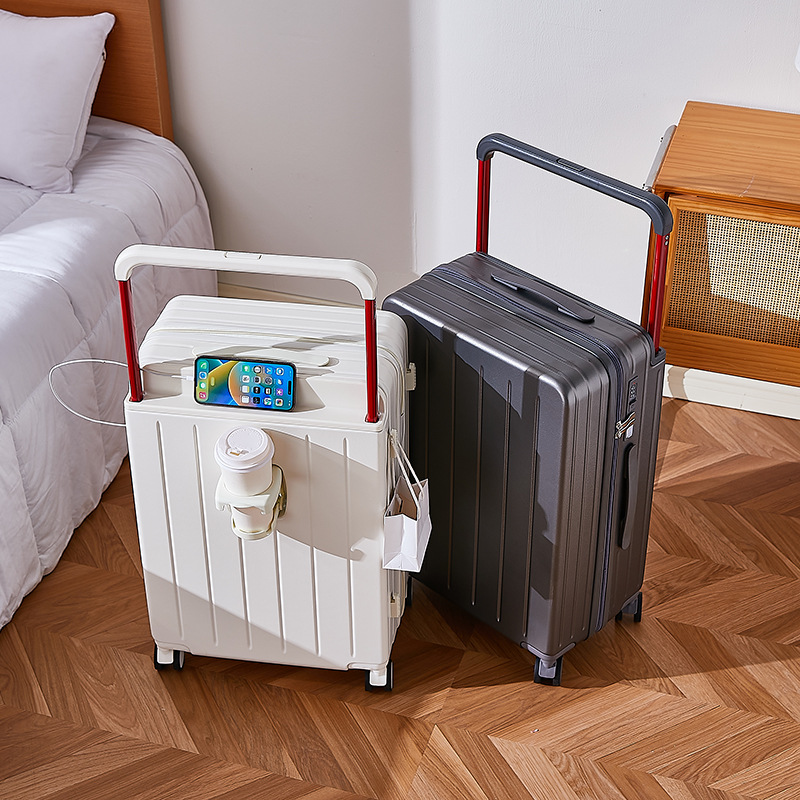 Maleta de viaje con asa ancha  - Spinner Wheel Rolling Suitcase 20 Inch reseña y precio