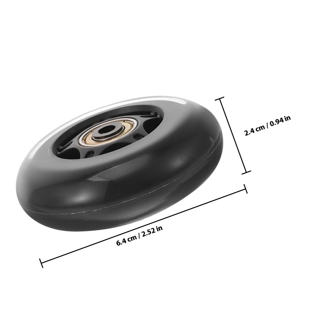 Ruedas de repuesto transparent - Silent Replacement Luggage Wheels reseña y precio