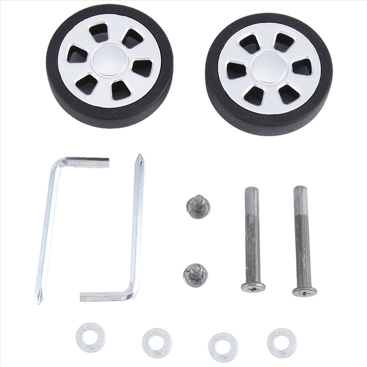 ABQR 55x13mm Juego de 2 ruedas - Luggage reseña y precio