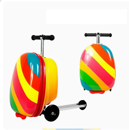 Maleta de scooter para niños,  - Kids Ride On Suitcase Scooter reseña y precio