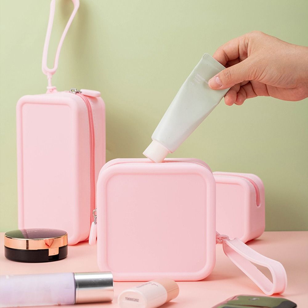 Monedero portátil de silicona  - Cosmetic Bags reseña y precio