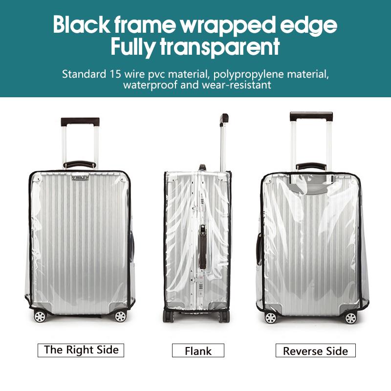 Funda de Equipaje Transparente - Luggage Protective Cover Transparent reseña y precio