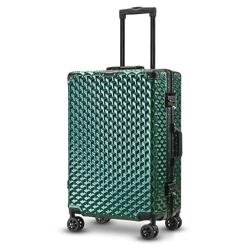 Nueva maleta de viaje, caja de - Aluminum Frame Carry On Luggage reseña y precio