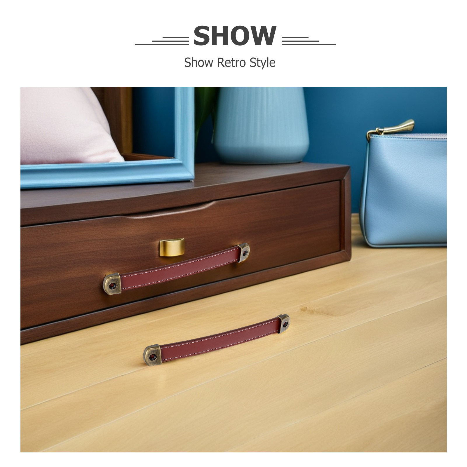 2 Piezas de Tiradores Retro de - Retro Vintage Trunk Suitcase reseña y precio