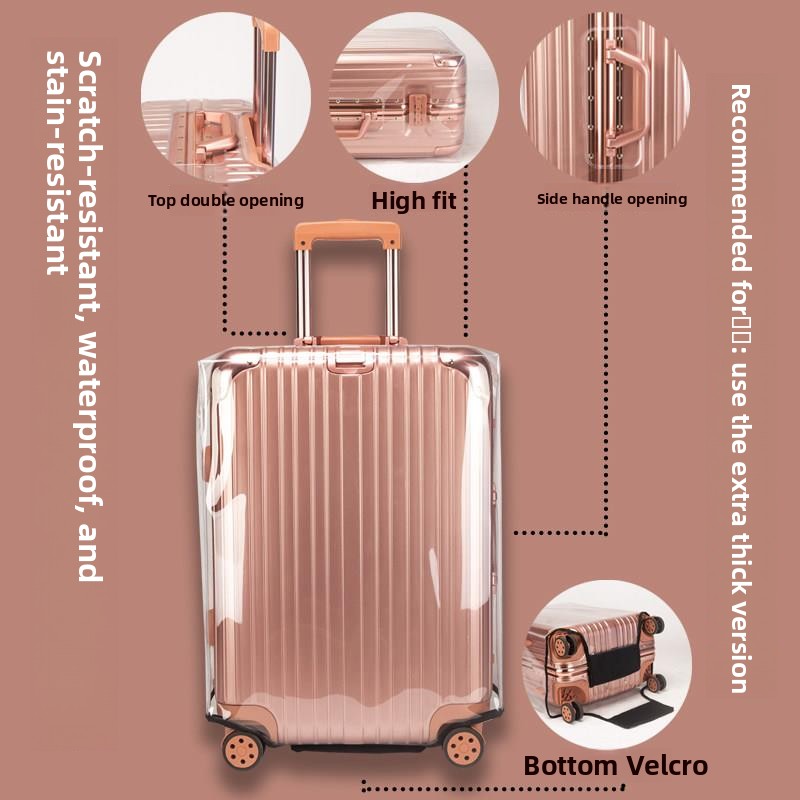 Funda Protectora Reforzada par - Luggage Protective Cover Transparent reseña y precio
