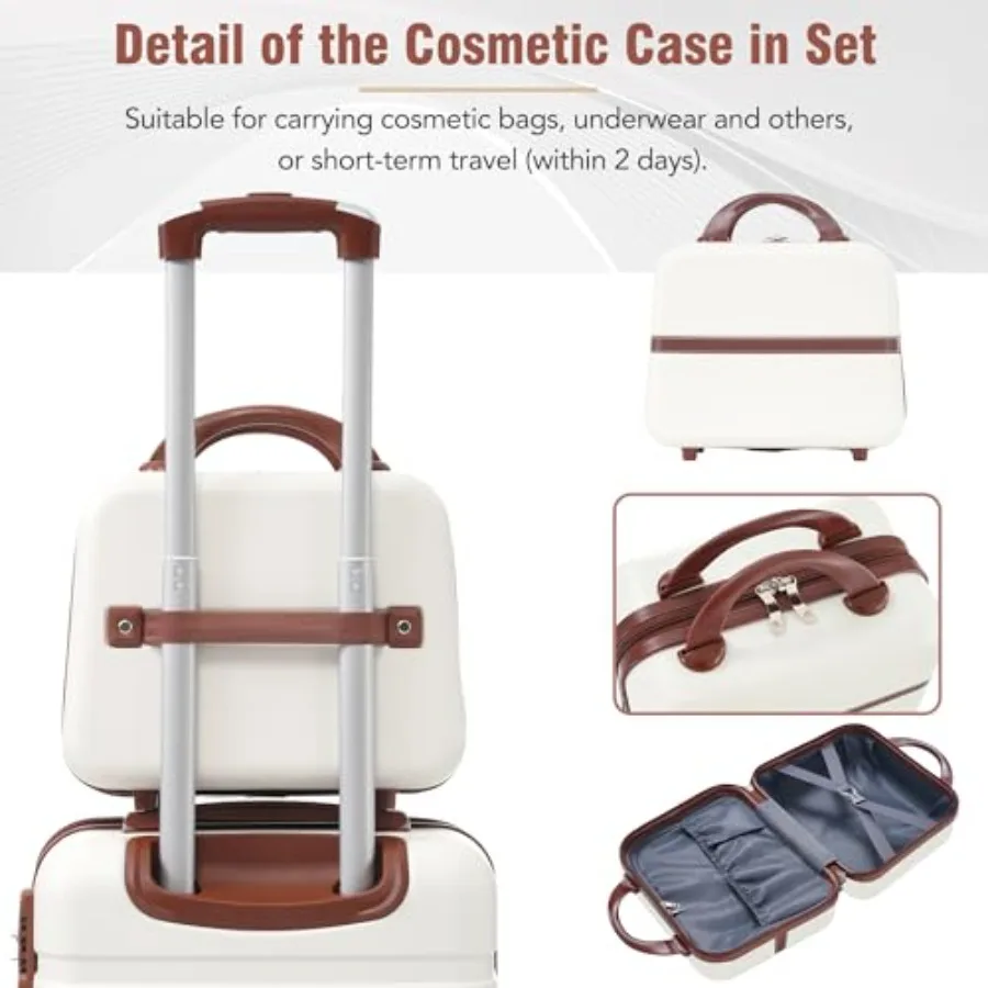 Juegos de Maletas para Viaje:  - Expandable Hard Shell Luggage Set reseña y precio
