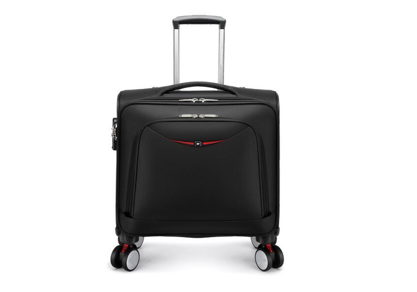 Maleta giratoria de negocios d - Spinner Wheel Rolling Suitcase 20 Inch reseña y precio