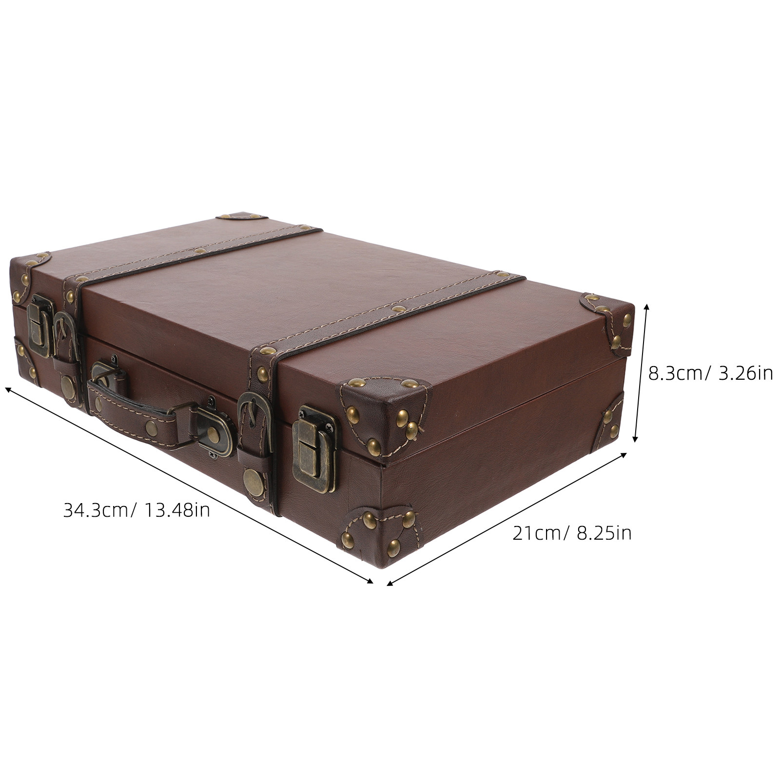 Maleta Vintage Estilo Británic - Retro Vintage Trunk Suitcase reseña y precio